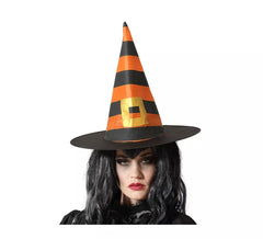 Cappello della strega con Orange e nero di evilla 38.5X34cm
