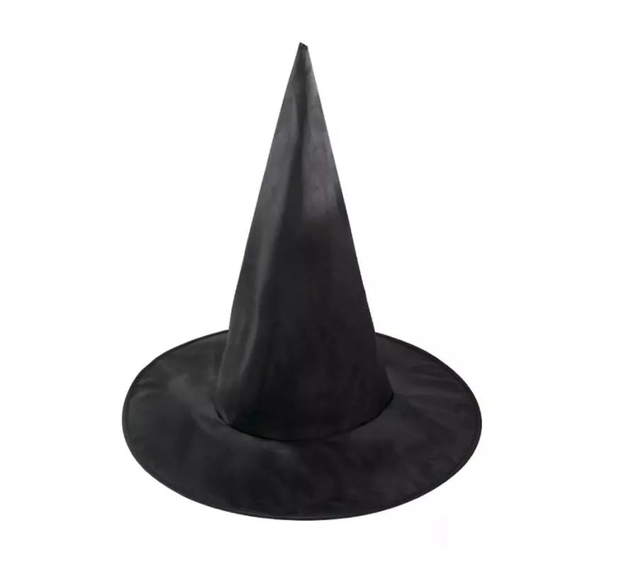 Translation missing: es.Sombrero de Bruja negro adulto de 38 cm