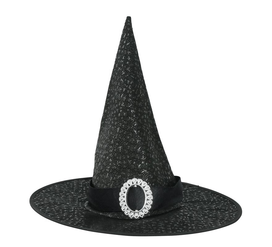 Translation missing: it.Sombrero de Bruja Negro con Hebilla