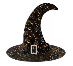 Cappello da strega con stampa curva con evilla
