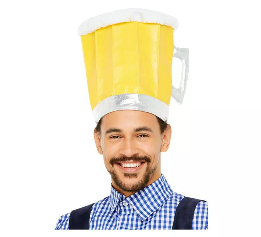 Translation missing: it.Sombrero de Cerveza Oktoberfest Amarillo con Asa