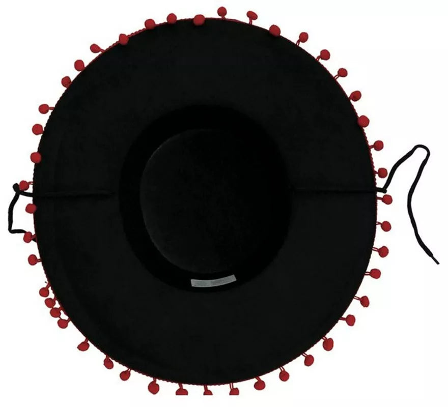 Translation missing: es.Sombrero de Cordobés con Borlas elegante