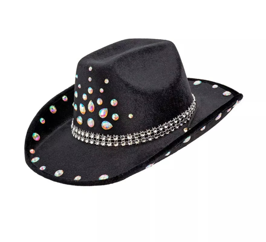 Translation missing: es.Sombrero de Cowboy con pedrería en varios colores