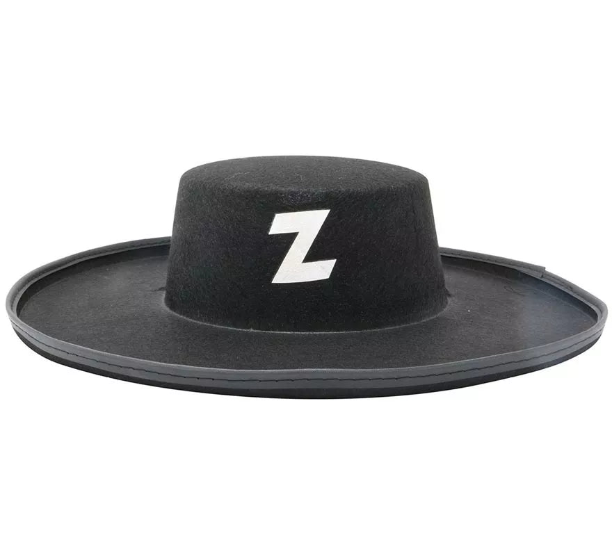 Translation missing: es.Sombrero de El Zorro de fieltro negro