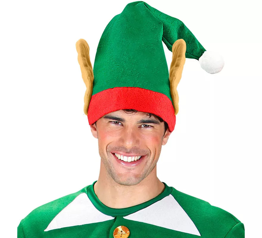 Translation missing: it.Sombrero de Elfo Ayudante de Papá Noel con Orejas
