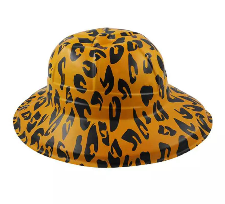 Translation missing: es.Sombrero de Estampado de Leopardo de PVC