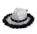 Sombrero de Estrella de Rock gris adulto