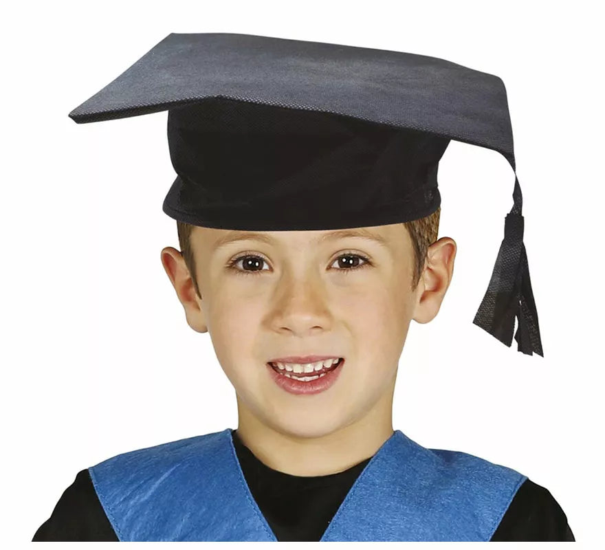 Translation missing: es.Sombrero de Estudiante o Birrete de Tela Infantil de 52 cm