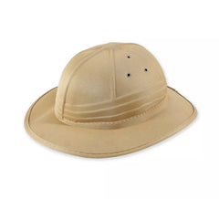 Cappello da esploratore Salacot beige per adulti