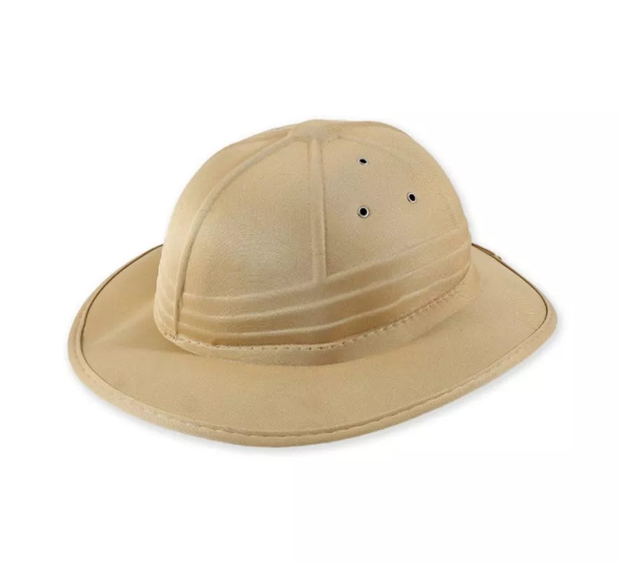 Translation missing: it.Sombrero de Explorador Salacot beige adulto
