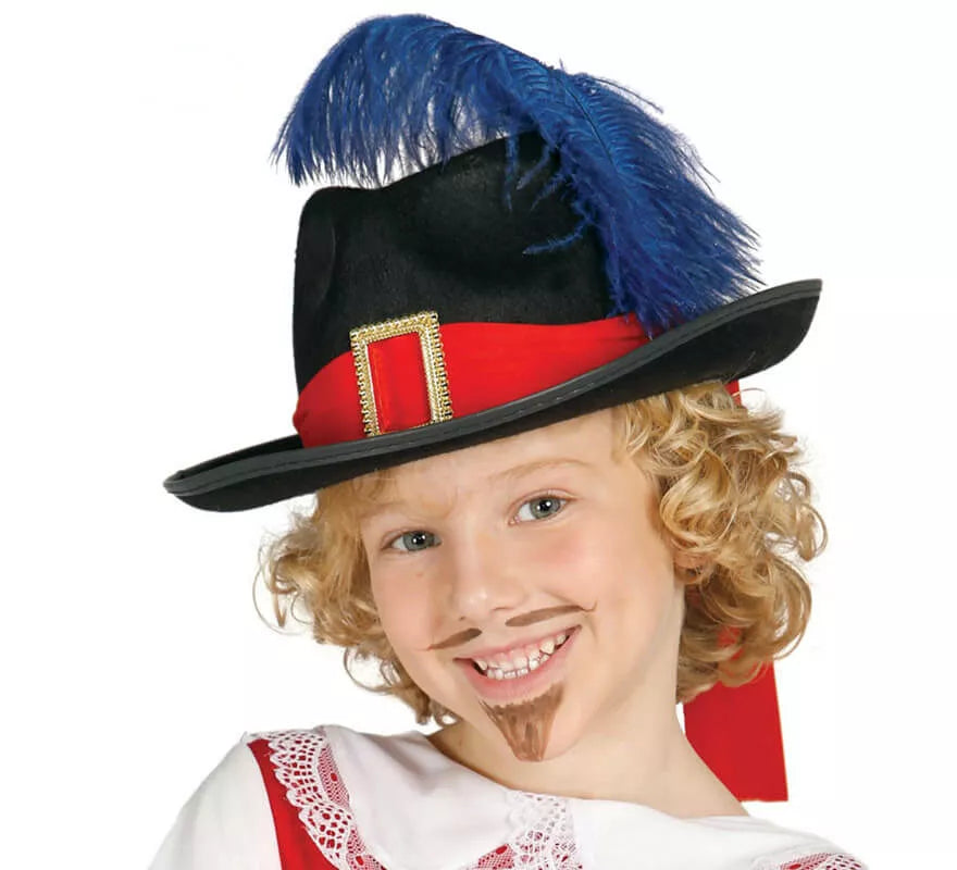 Translation missing: it.Sombrero de fieltro Mosquetero infantil