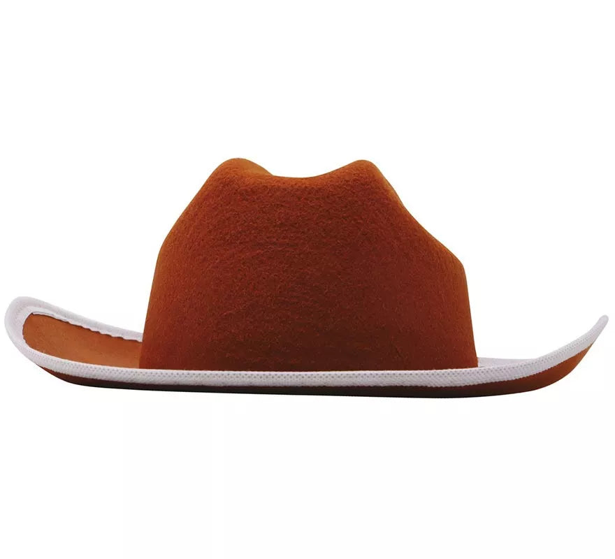 Translation missing: it.Sombrero de fieltro Vaquero infantil marrón