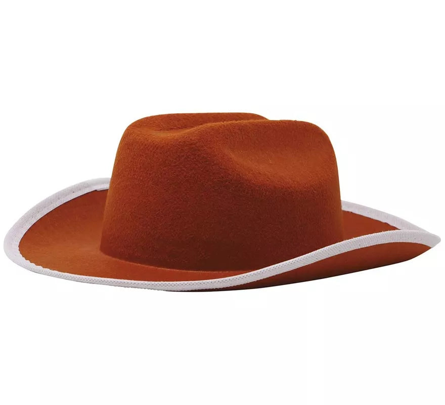 Translation missing: it.Sombrero de fieltro Vaquero infantil marrón