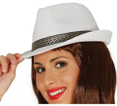 Cappello da gangster bianco