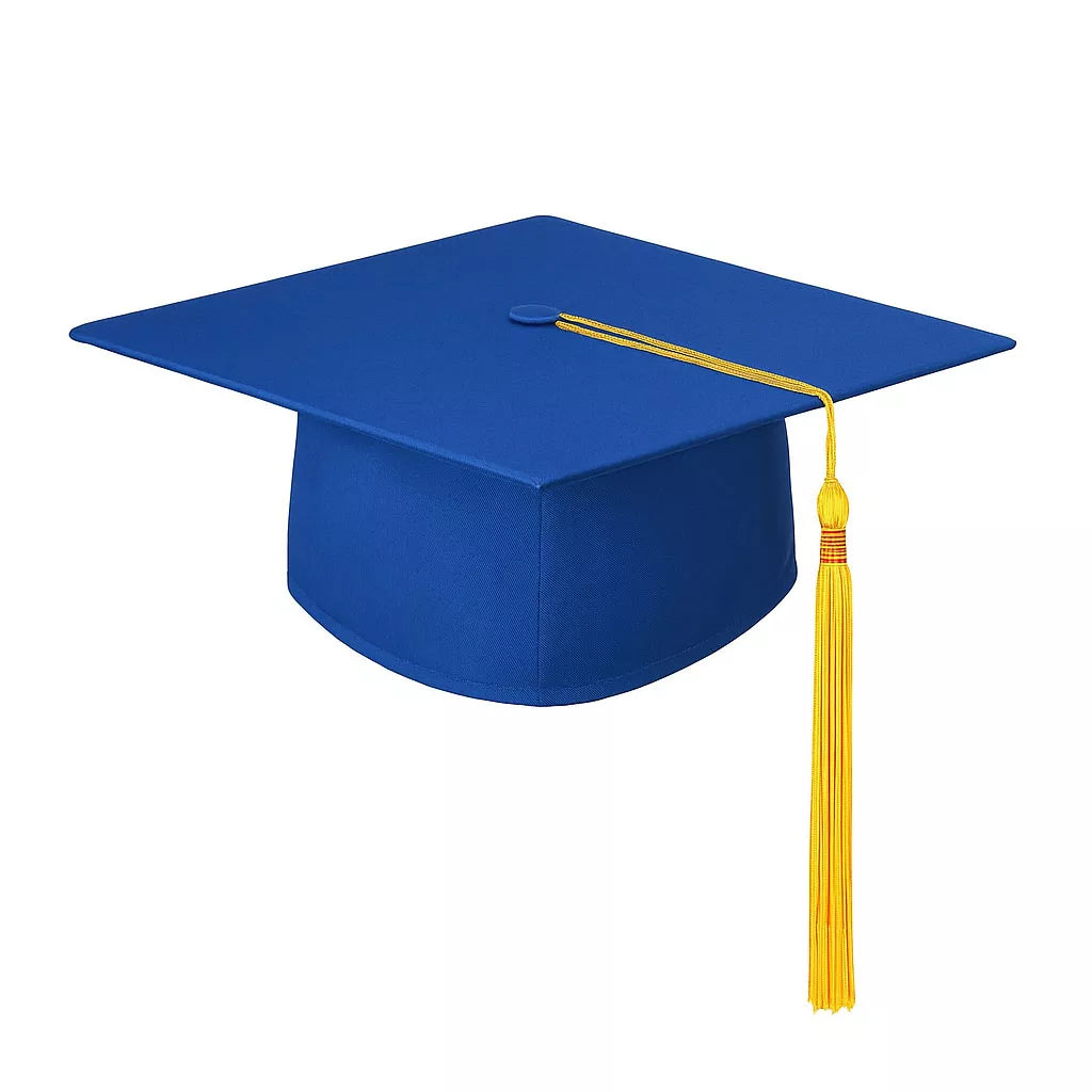 Translation missing: it.Sombrero de Graduado azul adulto
