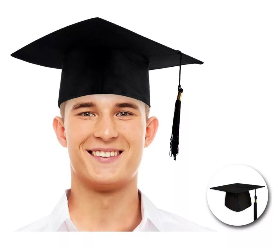 Translation missing: it.Sombrero de Graduado o birrete con tela adulto