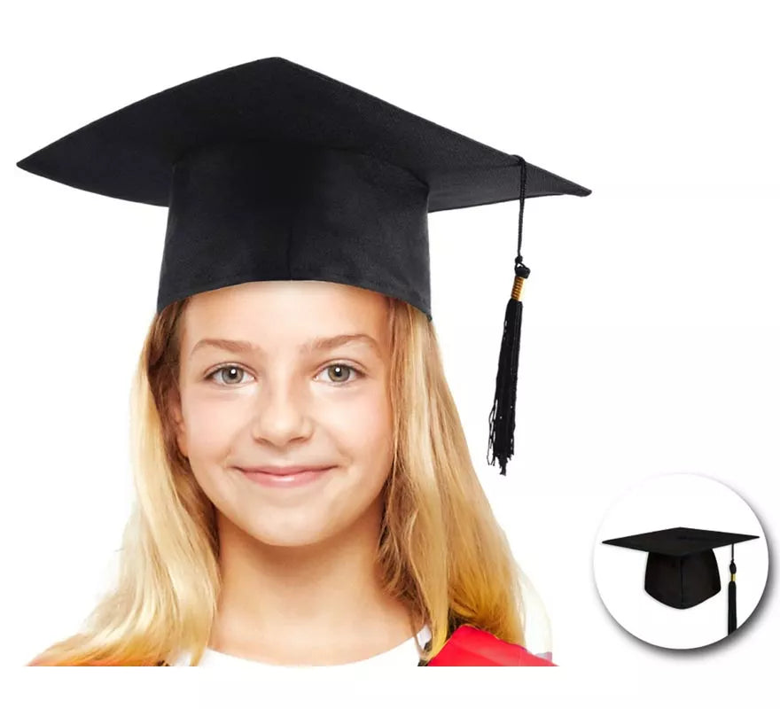 Translation missing: it.Sombrero de Graduado o birrete con tela infantil