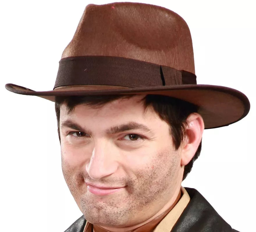 Translation missing: it.Sombrero de Indiana Jones y Freddy para adultos