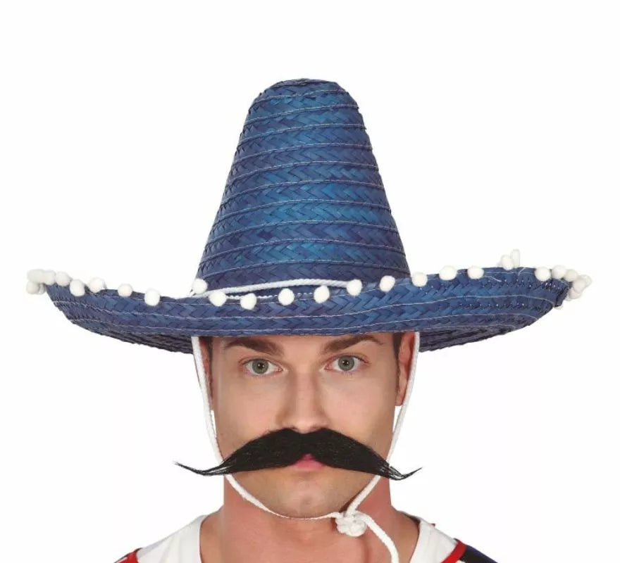Translation missing: it.Sombrero de Mexicano con Borlas en varios colores de 45 cm
