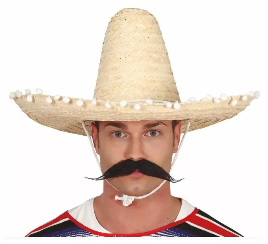 Translation missing: it.Sombrero de Mexicano con Borlas en varios colores de 50 cm