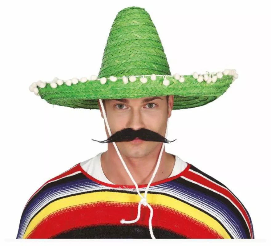 Translation missing: it.Sombrero de Mexicano con Borlas en varios colores de 50 cm