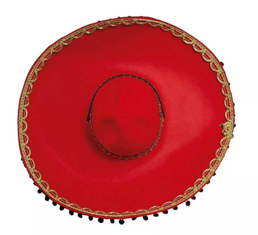 Translation missing: it.Sombrero de Mexicano Rojo Fieltro