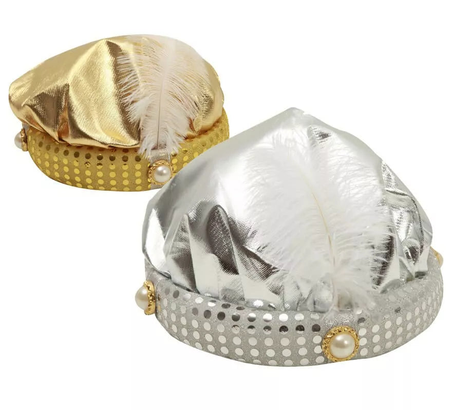 Translation missing: es.Sombrero de Paje con pluma disponible en 2 colores de 58 cm