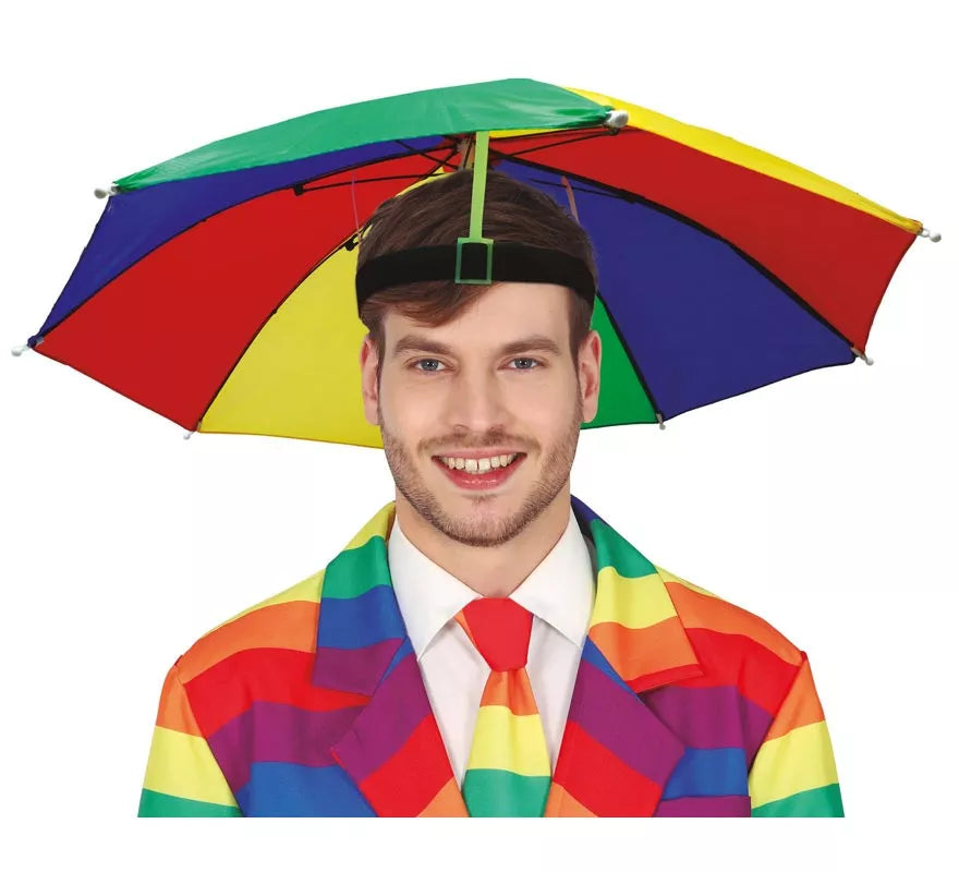 Translation missing: es.Sombrero de Paraguas multicolor de 55 cm