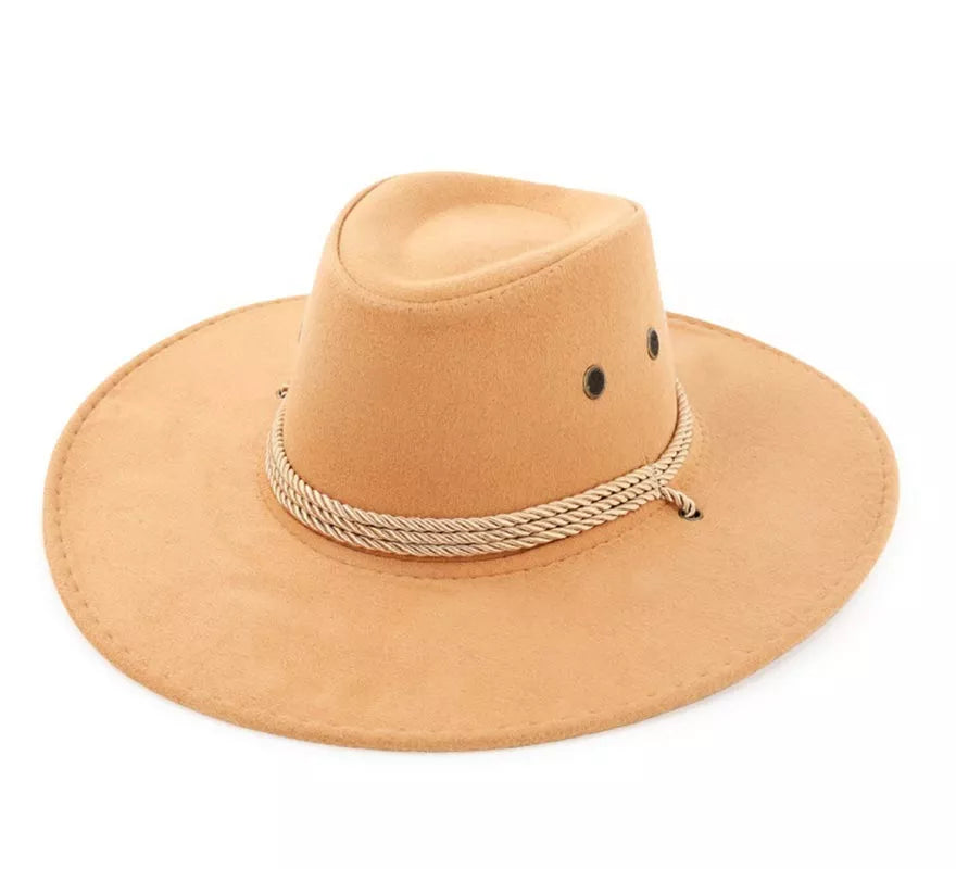 Sombrero de Vaquero en varios colores con cordón adulto