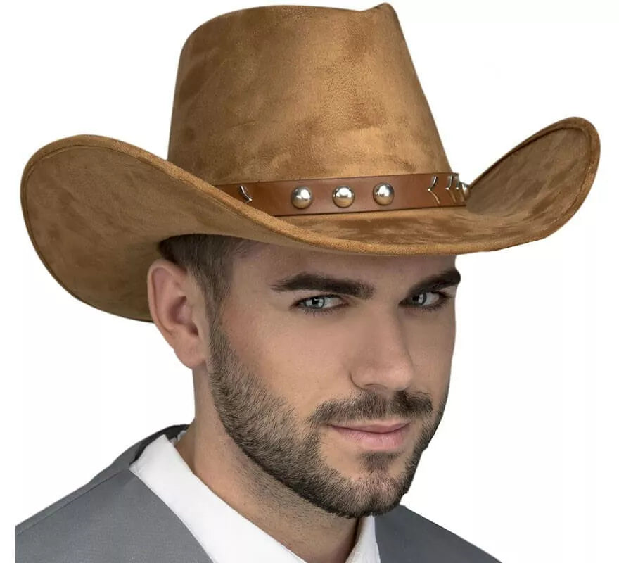Translation missing: es.Sombrero de Vaquero Marrón con Cinta