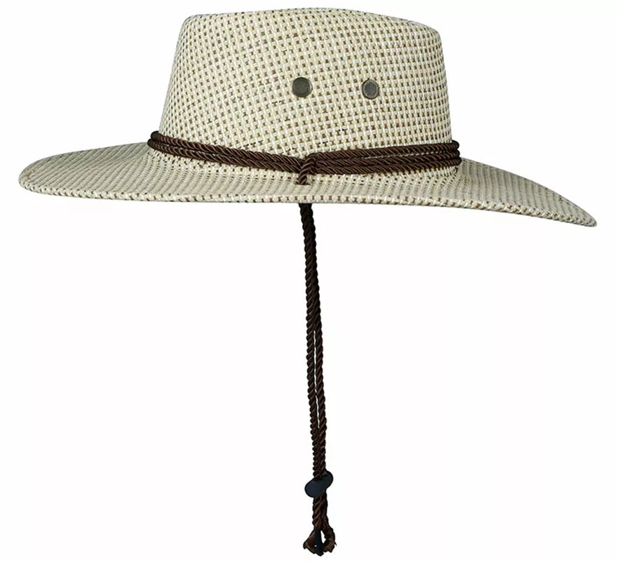 Translation missing: es.Sombrero de Vaquero o Explorador Marrón de Tela