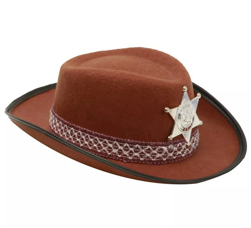 Translation missing: es.Sombrero de Vaquero para niños marrón