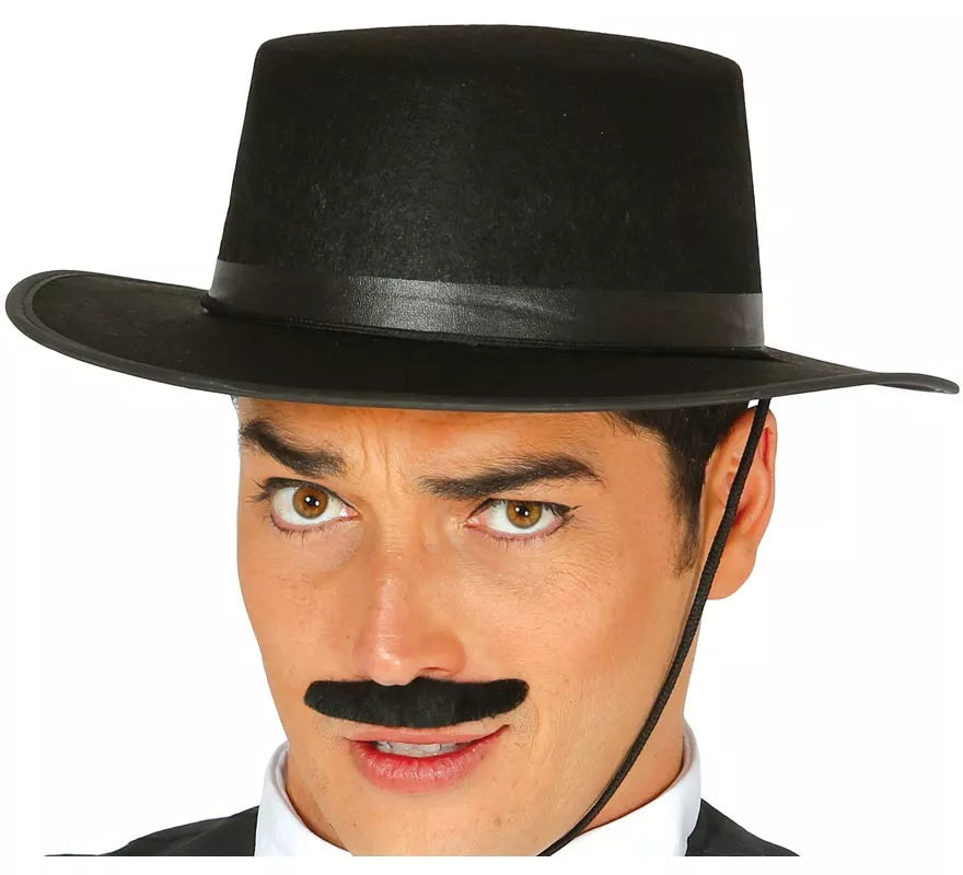 Translation missing: it.Sombrero fieltro Cordobes negro