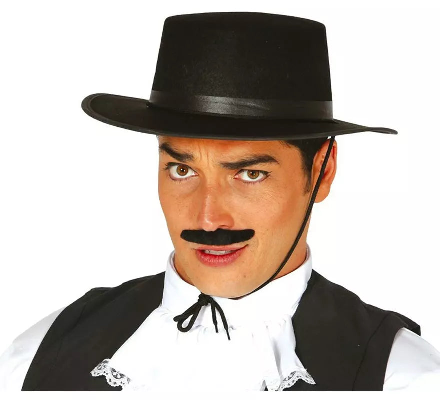 Translation missing: it.Sombrero fieltro Cordobes negro