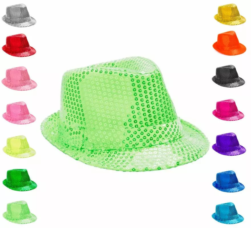 Translation missing: it.Sombrero Gánster de lentejuelas en varios colores
