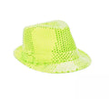 Sombrero Gánster de lentejuelas en varios colores