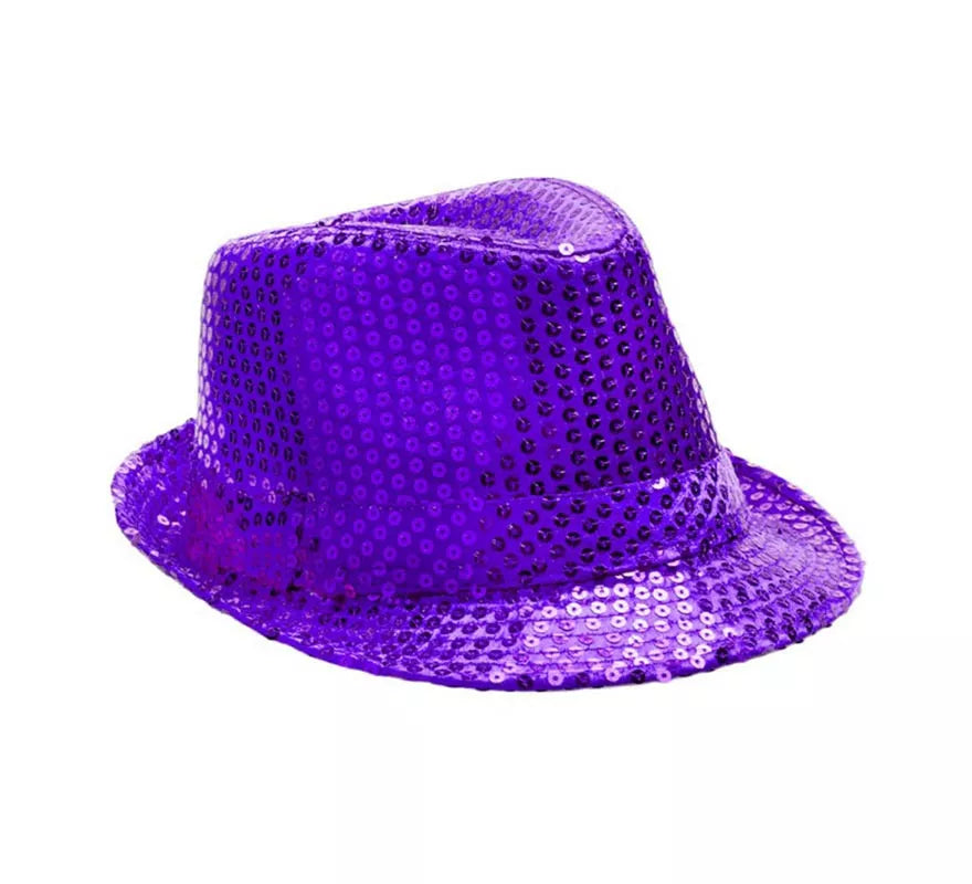 Translation missing: it.Sombrero Gánster de lentejuelas en varios colores