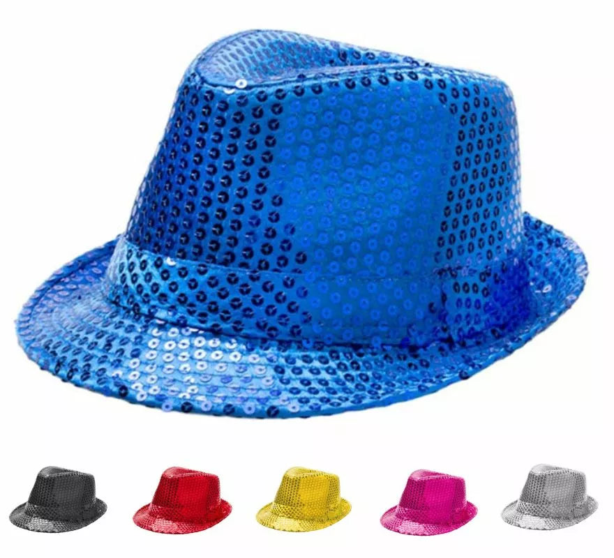 Translation missing: it.Sombrero Gánster de Lentejuelas Infantil en varios colores