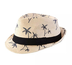 Cappello hawaiano beige per adulto 28x23x13 cm