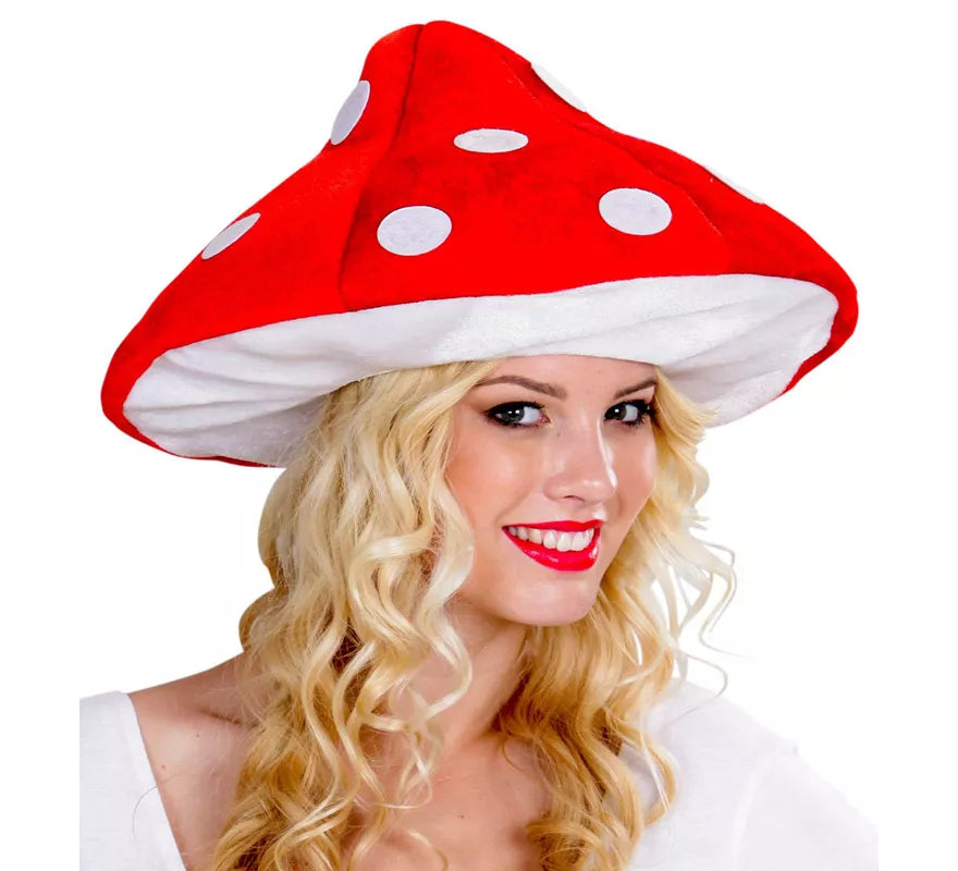Translation missing: it.Sombrero Hongo Rojo con Lunares