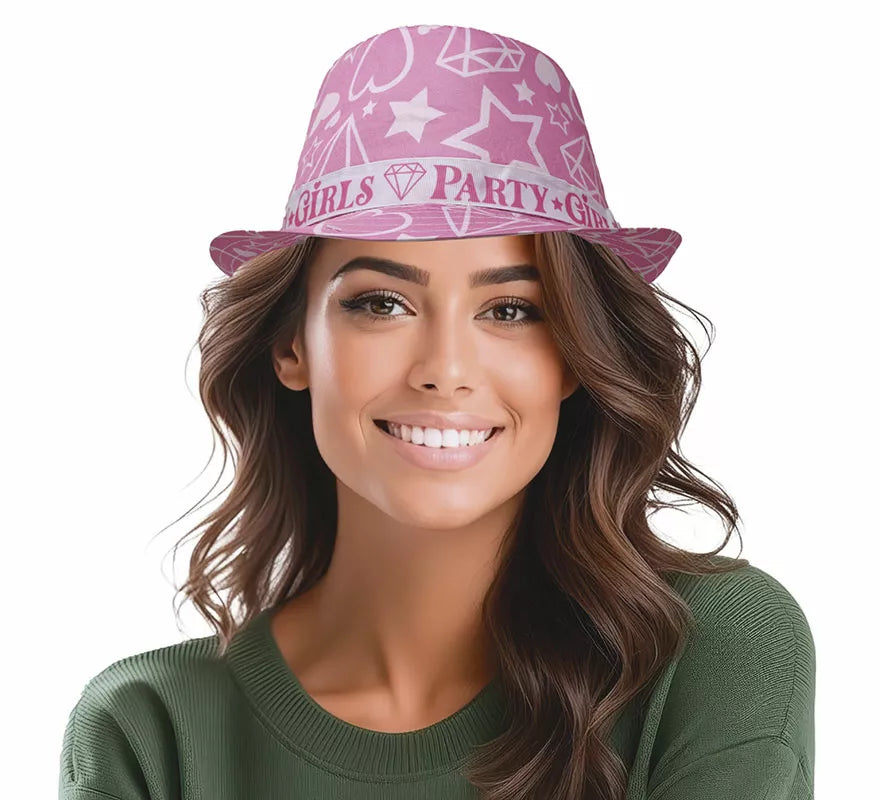 Translation missing: it.Sombrero Party Girls estrellas rosa adulto