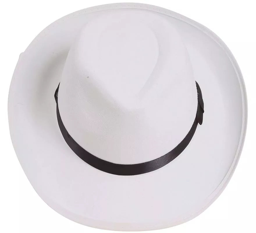 Translation missing: it.Sombrero Rey del pop blanco