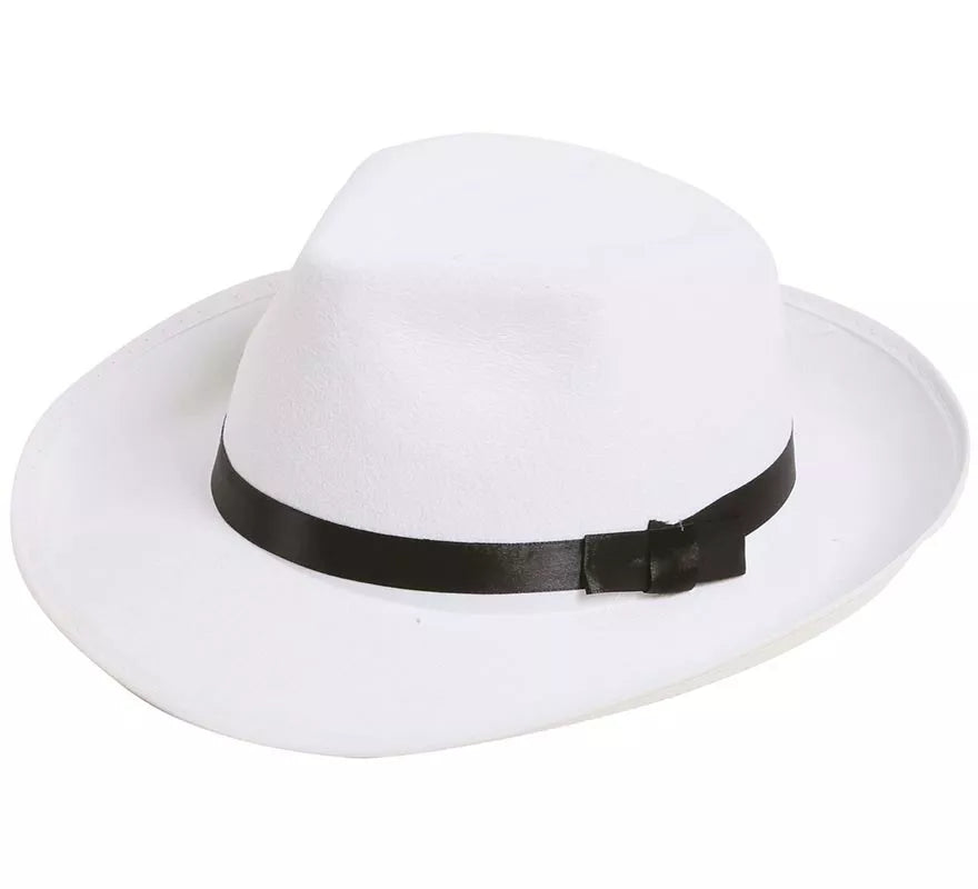 Translation missing: es.Sombrero Rey del pop blanco