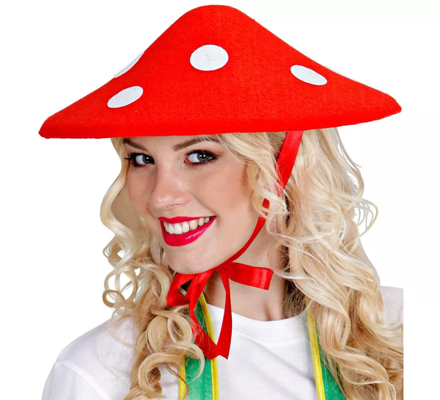 Translation missing: it.Sombrero Seta Rojo de Fieltro