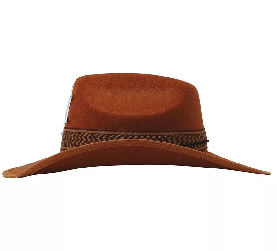 Translation missing: it.Sombrero Sheriff de fieltro marrón