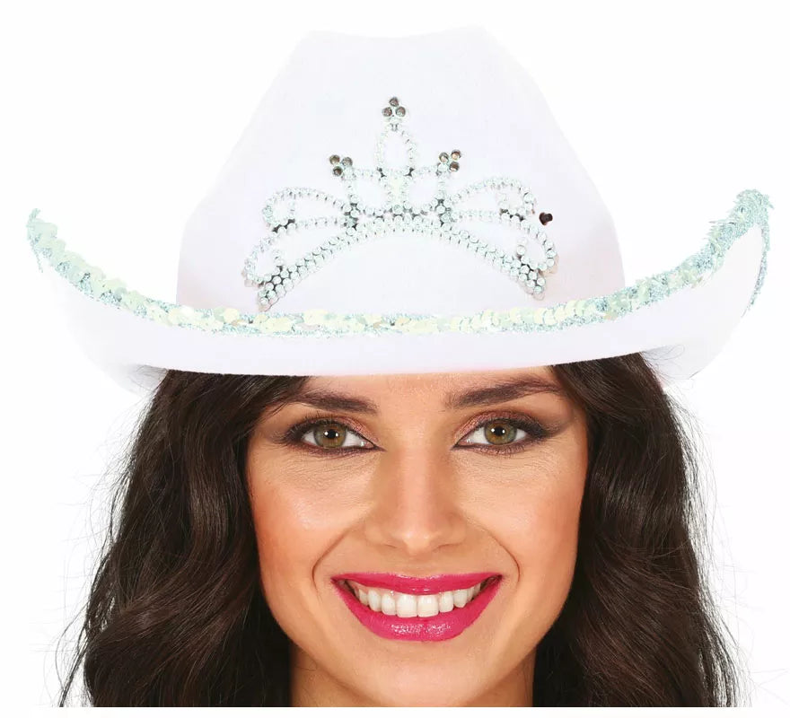 Translation missing: it.Sombrero Vaquero de fieltro en varios colores adulto