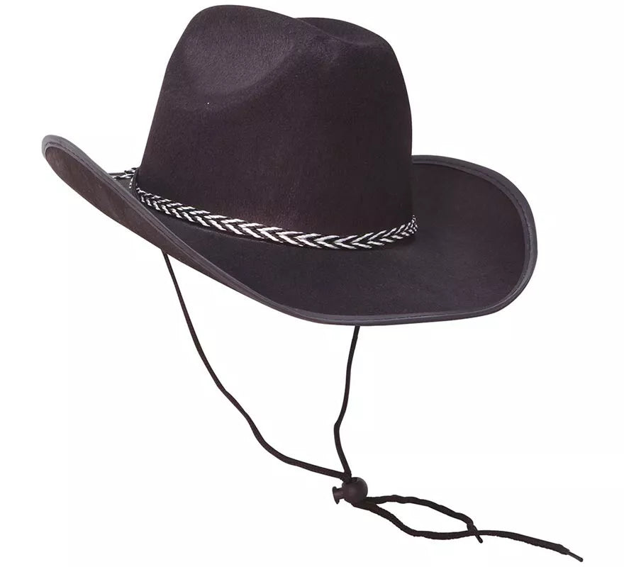 Translation missing: it.Sombrero Vaquero de fieltro negro