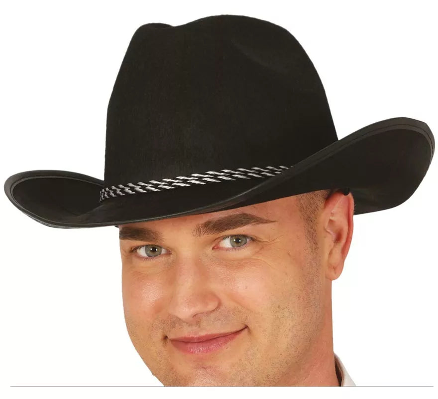 Translation missing: it.Sombrero Vaquero de fieltro negro