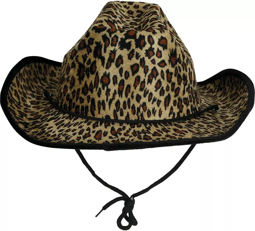 Translation missing: it.Sombrero Vaquero Leopardo adultos