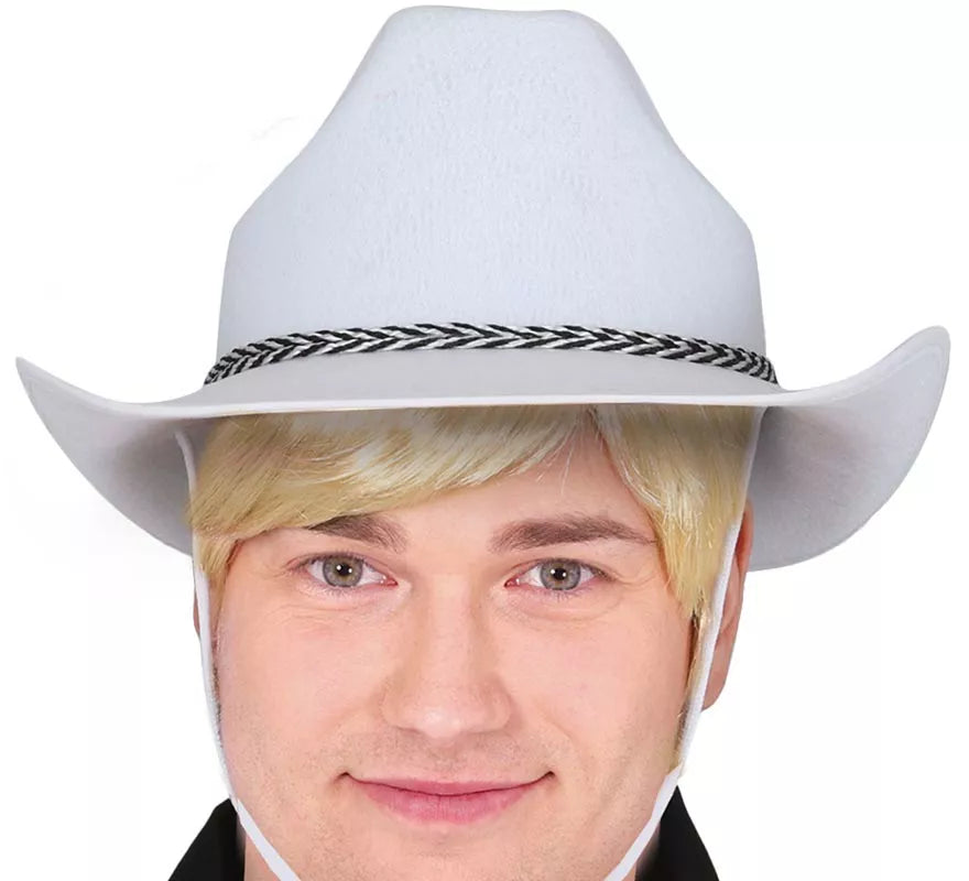 Translation missing: it.Sombrero Vaquero o Cowboy de fieltro blanco